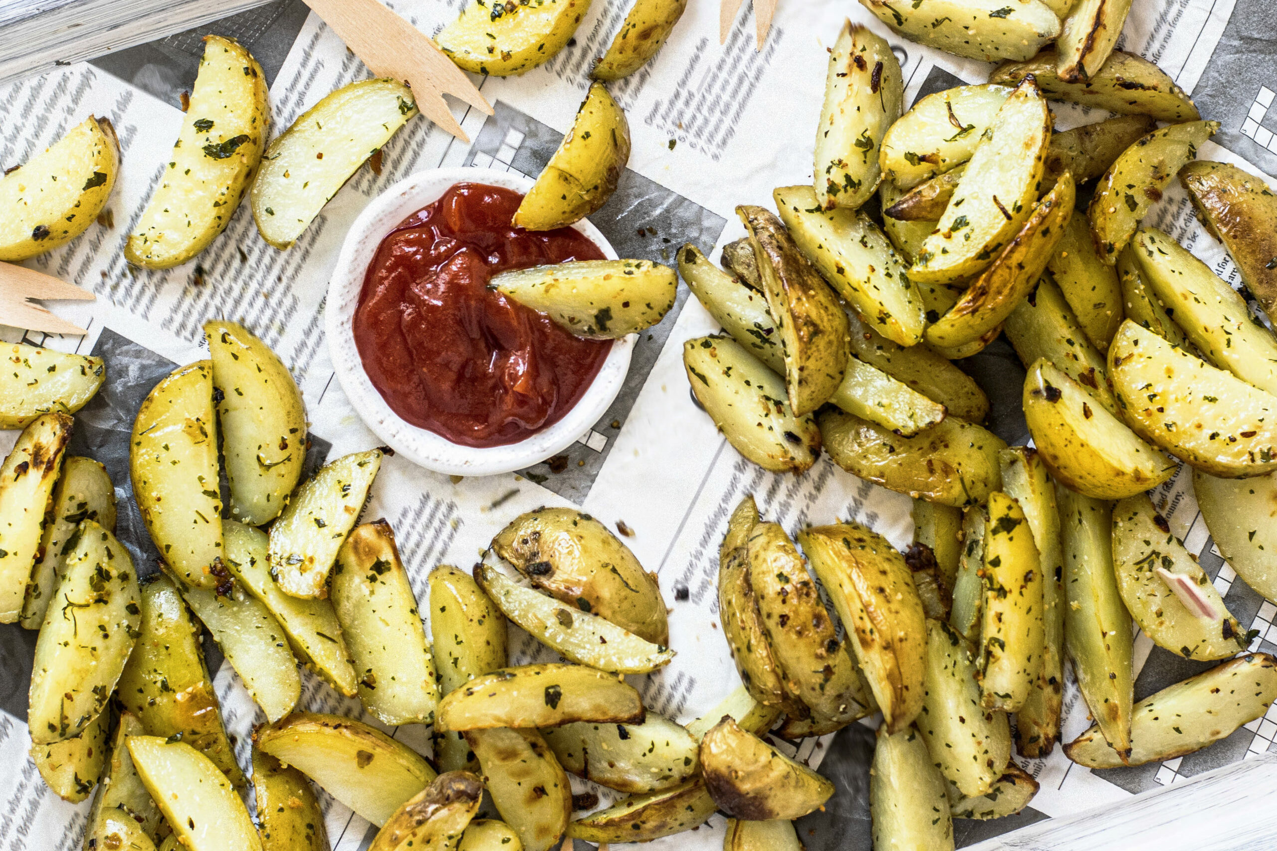 Hjemmelavede Pommes Frites i airfryer