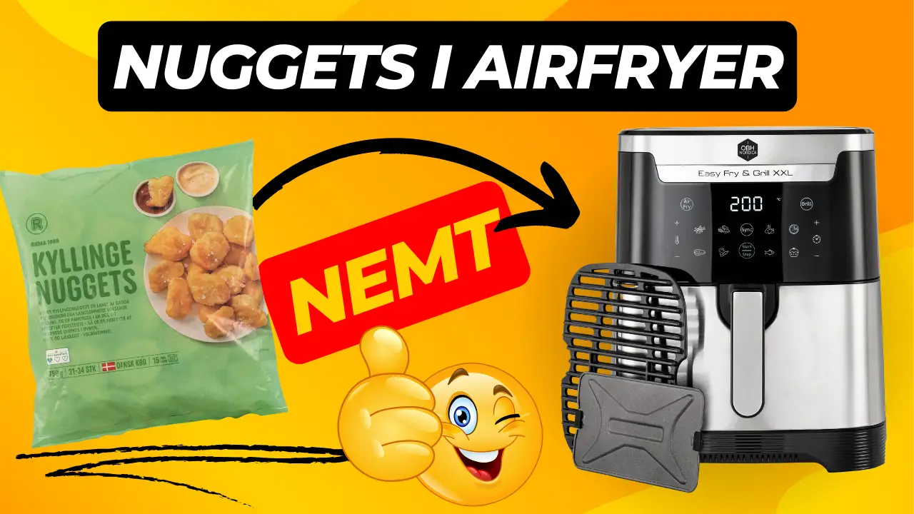 Frosne Nuggets I Airfryer: Den Ultimative Guide Til Sprøde Resultater (Video)